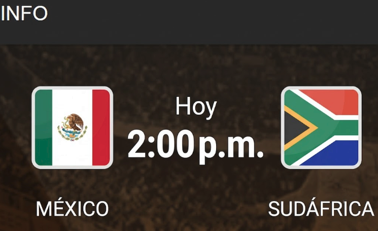 México vs Sudáfrica EN VIVO: canales de TV y horarios por el Mundial 2026